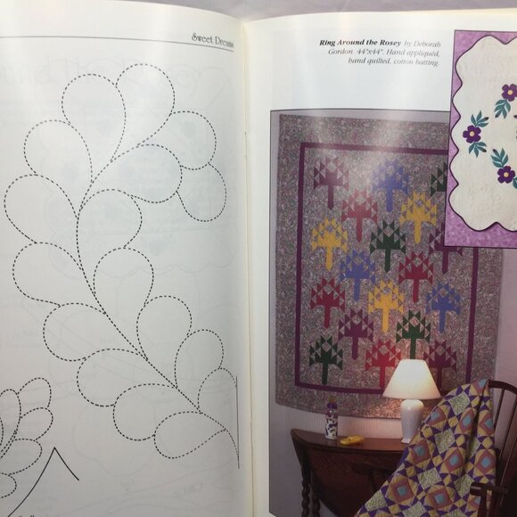 Vintage 1995 Sweet Dreams: Heirloom Quilts Babies Gordon Frost 17 Quilt Patterns - Picture 6 of 10